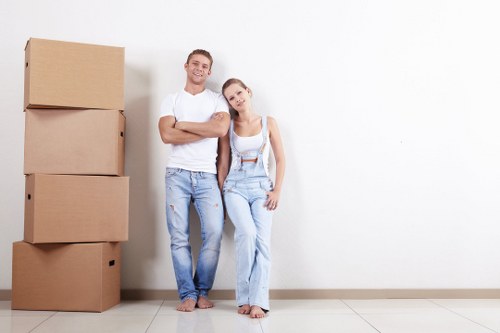 Local man with van service helping with a move in Hammersmith