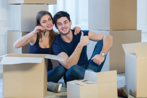 Professional flat removals in Hammersmith with movers handling apartment furniture