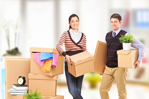 Residential moving boxes and packaging materials in Hammersmith