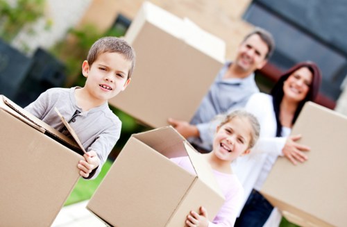 Careful wrapping and boxing of household items in Hammersmith