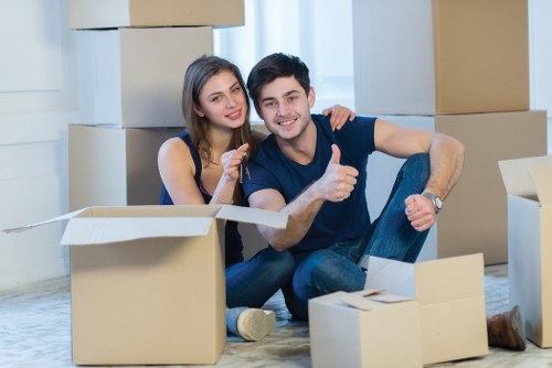 Careful unpacking service for organized settling in Hammersmith