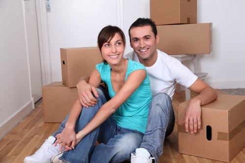 Local Hammersmith man and van transporting furniture