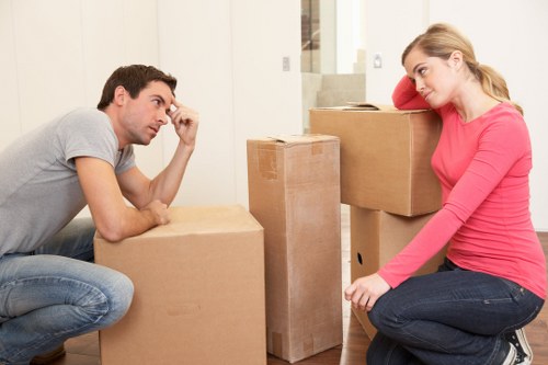 Packing and furniture handling service for a home move in Hammersmith