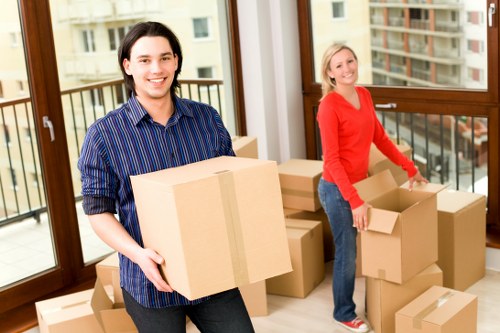 Secure handling of IT equipment during an office move